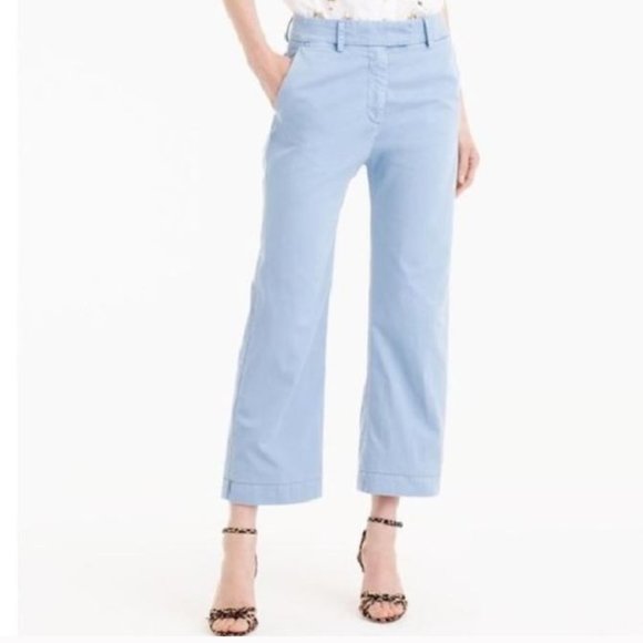 J. Crew Pants - JCrew Wide Leg Cotton Chino